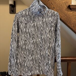 Athleta Womens Flurry Elemental Turtleneck Cold Weather Training Seamless Size L